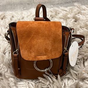 Chloe mini Faye backpack